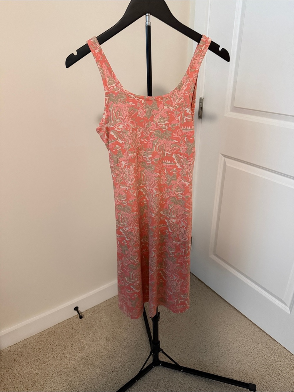 Columbia Coral Pink Floral Slip Dress - Women